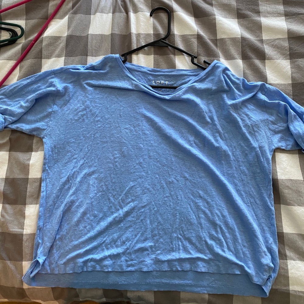 Blue tee shirt